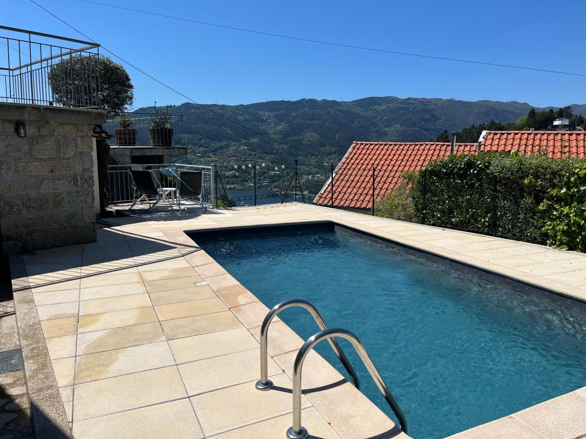 Casa Da Lage - T1 Com Piscina Privada - Geres Dış mekan fotoğraf